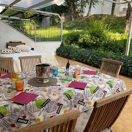 Casa Roberta Con Favolosa Terrazza Privata 펜션 카오를레